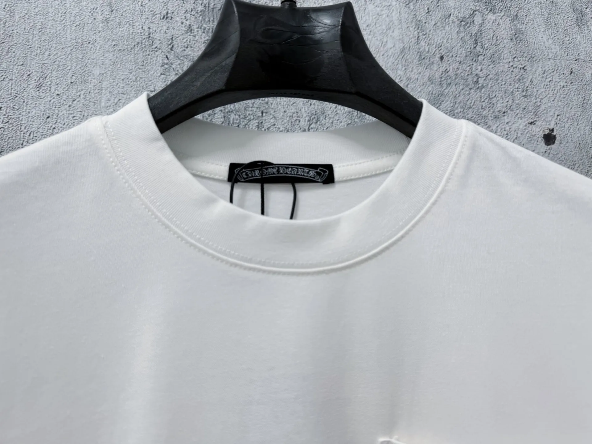 ￼ 【Chrome Hearts】 25ss T Same Style T Versatile : Black White Size：S-XL